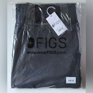 Figs Men's Axim Cargo Scrub Pants Black Size Large Tall New